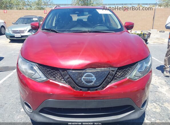 JN1BJ1CP2KW228086 2019 NISSAN ROGUE Red Widok zestawu wskaźników