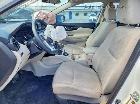 JN1BJ1CP2KW523625 2019 NISSAN ROGUE Cream Սալոնի դիմացի տեսք