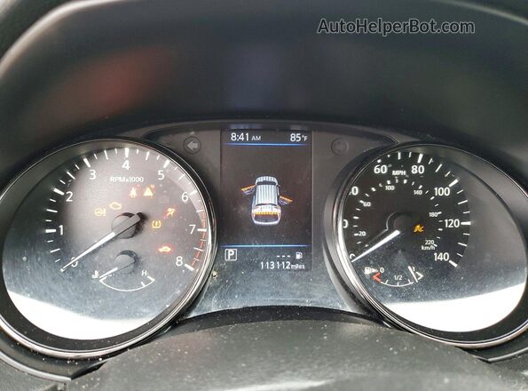 JN1BJ1CP2KW524550 2019 NISSAN ROGUE Серый Вид щитка приборов