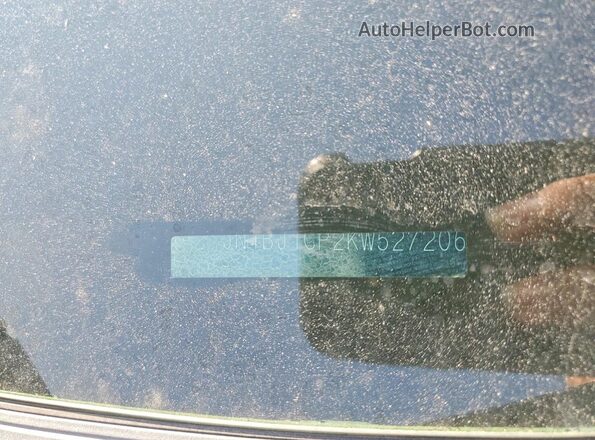JN1BJ1CP2KW527206 2019 NISSAN ROGUE Black VIN կոդի պիտակի տեսք