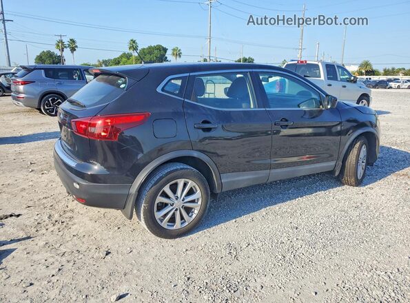 JN1BJ1CP3JW158774 2018 NISSAN ROGUE Черный Задняя правая четверть
