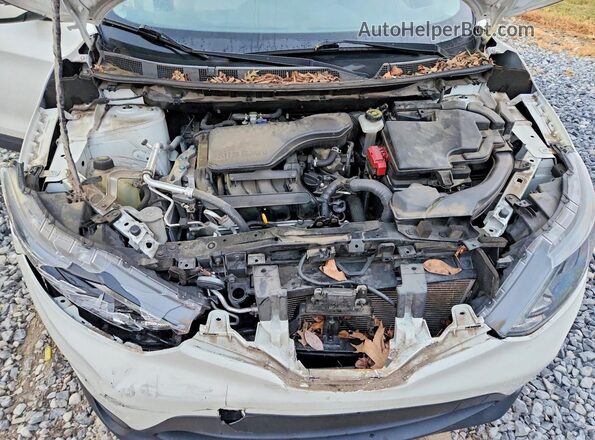 JN1BJ1CP3KW234575 2019 NISSAN ROGUE Белый Вид задней части салона