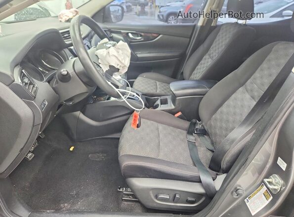 JN1BJ1CP3KW237024 2019 NISSAN ROGUE Gray Vista interior delantera