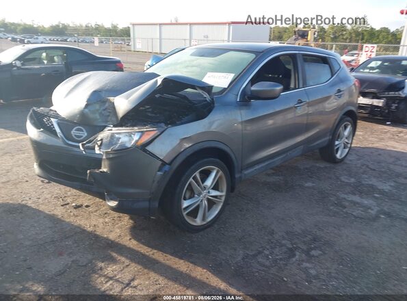 JN1BJ1CP4KW217350 2019 NISSAN ROGUE Серый Передняя левая четверть