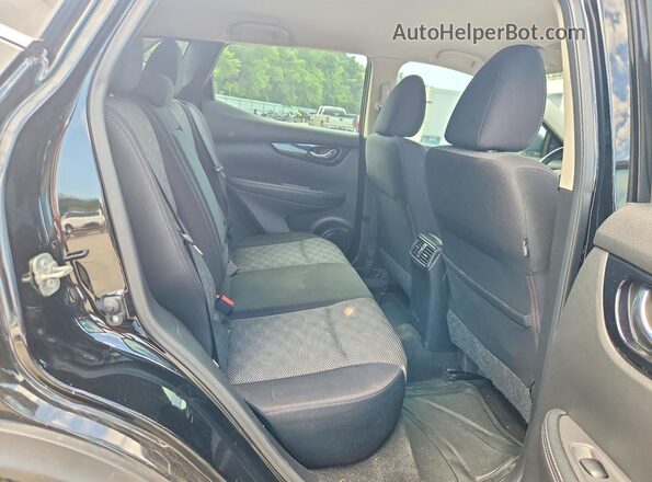 JN1BJ1CP4KW524601 2019 NISSAN ROGUE Черный Вид задней части салона