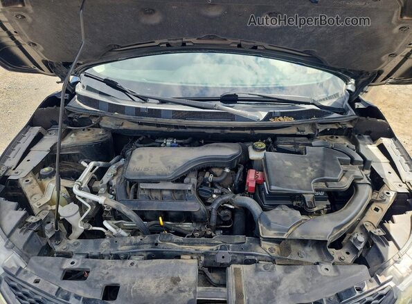 JN1BJ1CP4KW524601 2019 NISSAN ROGUE Черный Вид подкапотного пространства