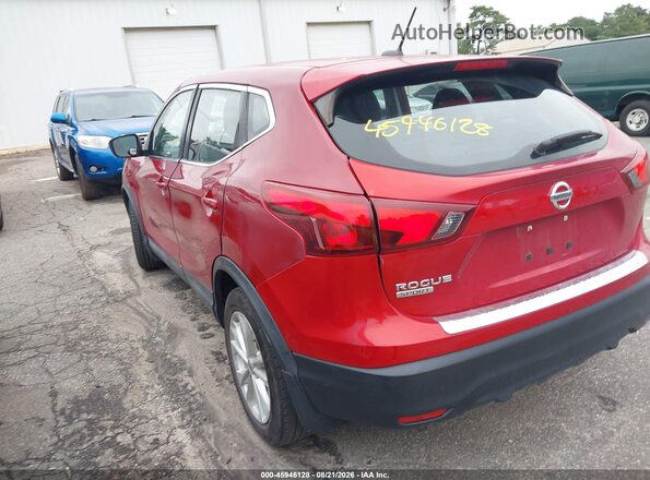 JN1BJ1CP5HW006649 2017 NISSAN ROGUE Red Задня ліва чверть