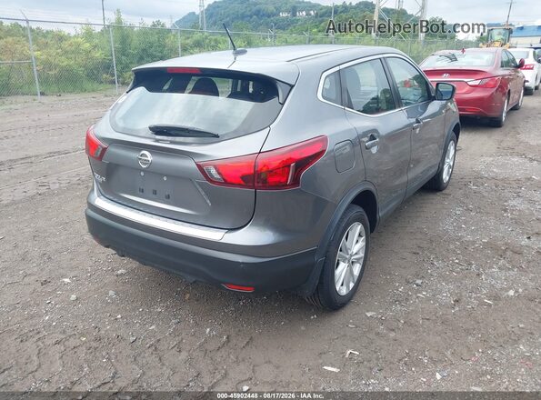JN1BJ1CP5HW027467 2017 NISSAN ROGUE Gray Trasero derecho