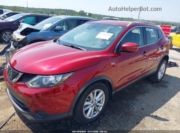 JN1BJ1CP5KW237199 2019 NISSAN ROGUE Red Przód lewy