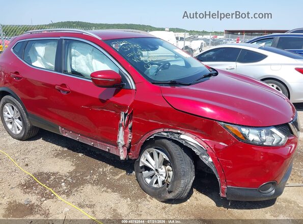 JN1BJ1CP5KW237199 2019 NISSAN ROGUE Red Widok z przodu