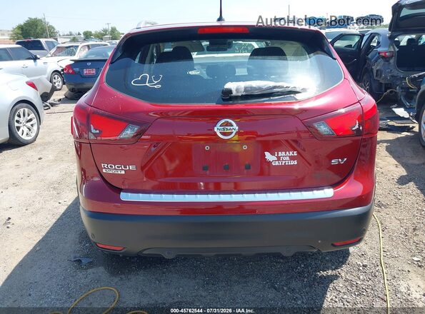 JN1BJ1CP5KW237199 2019 NISSAN ROGUE Red 