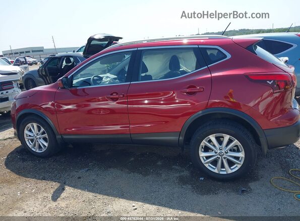 JN1BJ1CP5KW237199 2019 NISSAN ROGUE Red Widok wnętrza 360 stopni