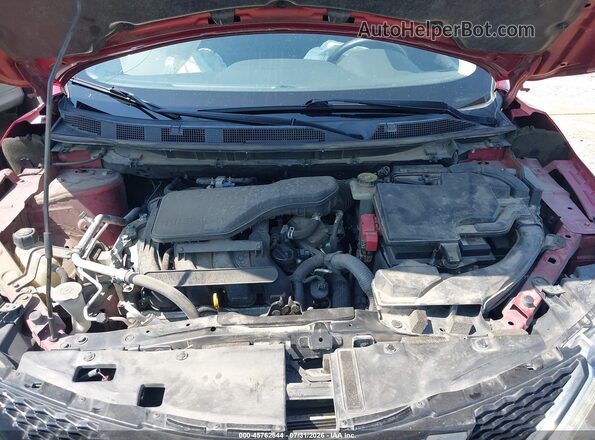 JN1BJ1CP5KW237199 2019 NISSAN ROGUE Red Widok z tyłu