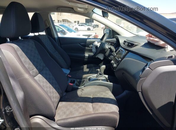 JN1BJ1CP5KW522016 2019 NISSAN ROGUE Черный Вид салона спереди