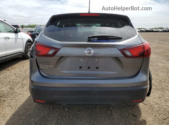 JN1BJ1CP5KW524736 2019 NISSAN ROGUE Gray Вид ззаду