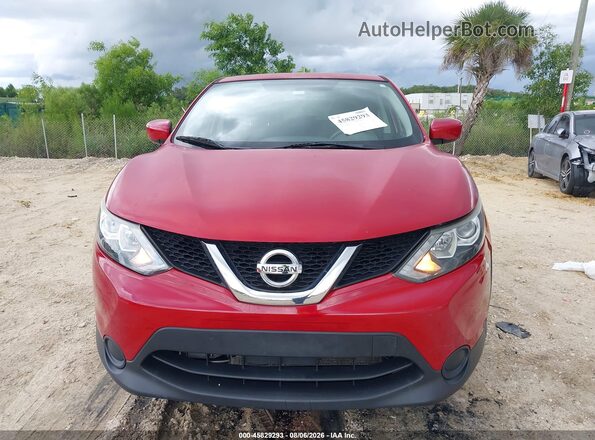 JN1BJ1CP6HW027459 2017 NISSAN ROGUE Red Widok zestawu wskaźników