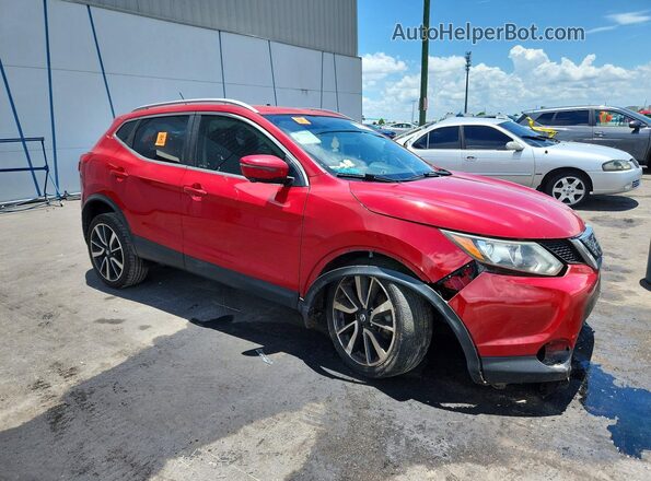 JN1BJ1CP6JW161684 2018 NISSAN ROGUE Red წინა მარჯვენა