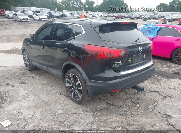 JN1BJ1CP6KW522705 2019 NISSAN ROGUE Черный Задняя левая четверть