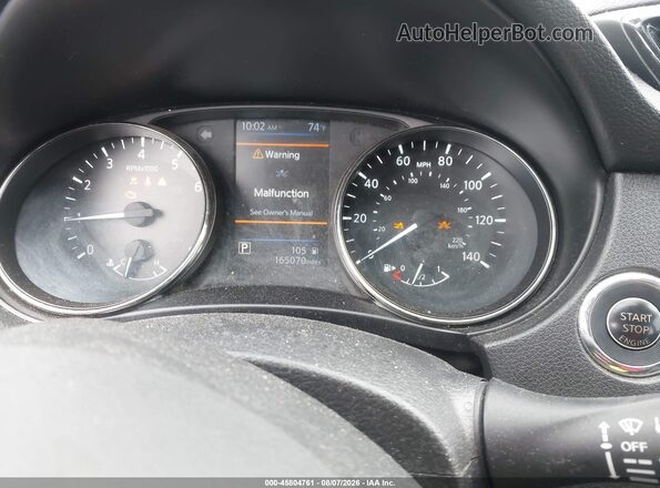 JN1BJ1CP6KW522705 2019 NISSAN ROGUE Черный Вид задних сидений