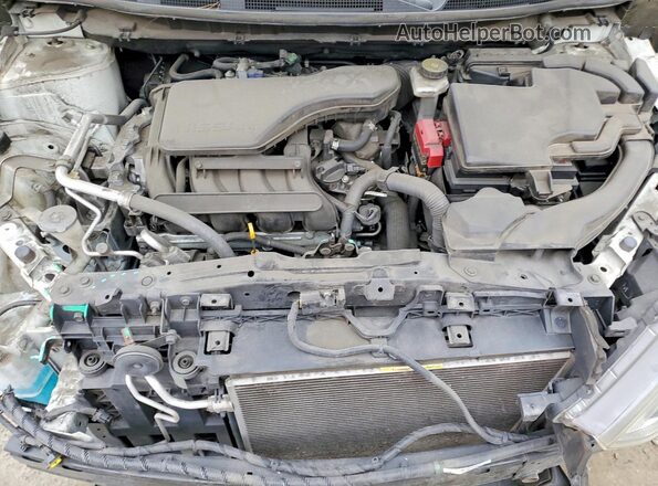 JN1BJ1CP7HW008015 2017 NISSAN ROGUE White Engine compartment view