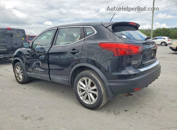 JN1BJ1CP7HW010928 2017 NISSAN ROGUE Black Задня ліва чверть