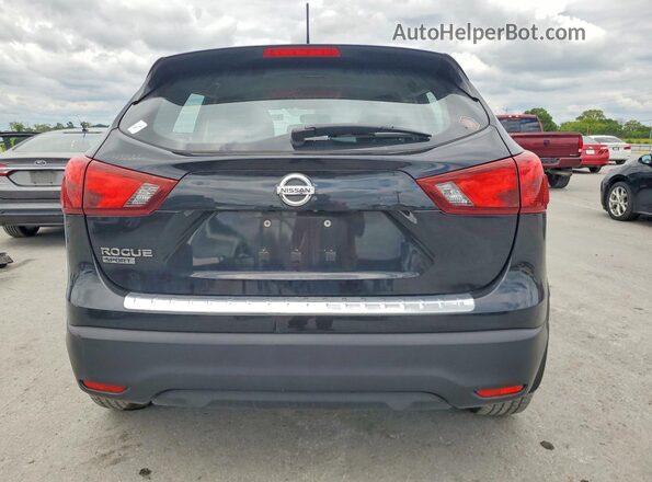 JN1BJ1CP7HW010928 2017 NISSAN ROGUE Black Вид ззаду