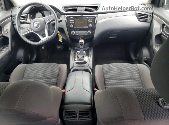 JN1BJ1CP7HW010928 2017 NISSAN ROGUE Black Вид панелі приладів
