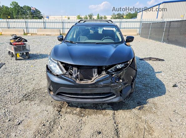 JN1BJ1CP7HW033254 2017 NISSAN ROGUE Black Front view