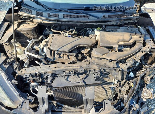 JN1BJ1CP7HW033254 2017 NISSAN ROGUE Black Rear interior view