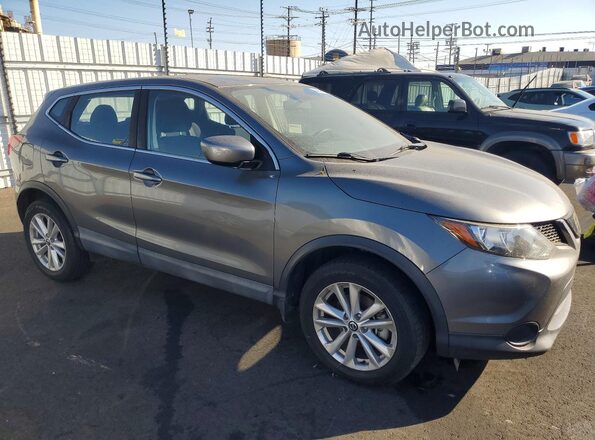 JN1BJ1CP7KW217570 2019 NISSAN ROGUE Серый Передняя правая четверть