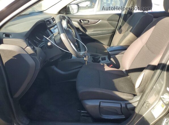 JN1BJ1CP7KW217570 2019 NISSAN ROGUE Серый Вид салона спереди