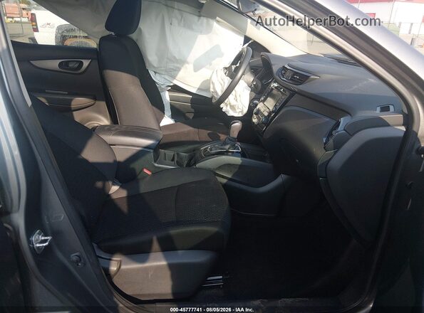 JN1BJ1CP7KW222784 2019 NISSAN ROGUE Серый Вид салона спереди