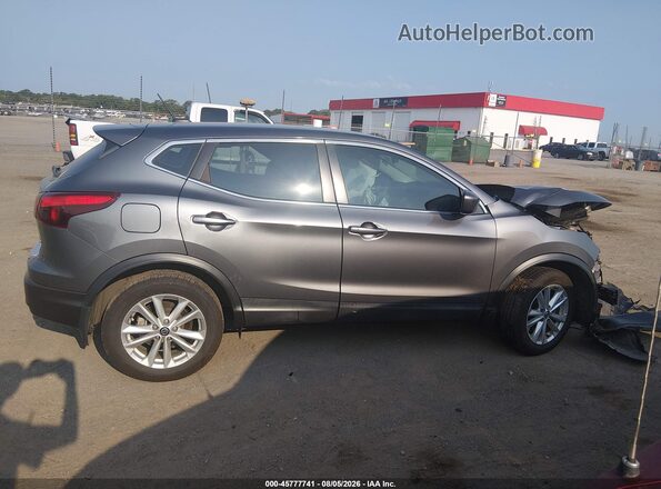 JN1BJ1CP7KW222784 2019 NISSAN ROGUE Серый Вид задней части салона