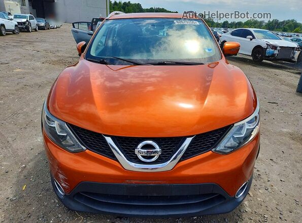 JN1BJ1CP8HW017533 2017 NISSAN ROGUE Orange Вид спереду