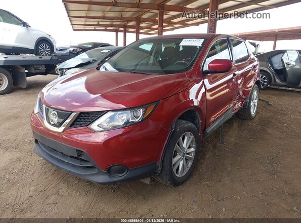 JN1BJ1CP8KW217366 2019 NISSAN ROGUE Red წინა მარცხენა ხედი სამი მეოთხედიდან