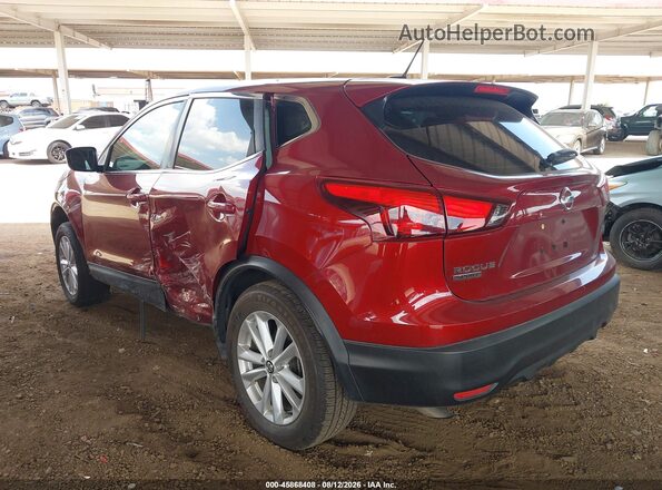 JN1BJ1CP8KW217366 2019 NISSAN ROGUE Red უკანა მარცხენა