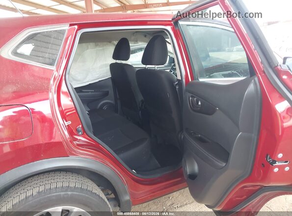 JN1BJ1CP8KW217366 2019 NISSAN ROGUE Red VIN კოდის სტიკერის ხედი