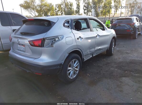 JN1BJ1CP9HW017637 2017 NISSAN ROGUE Silver Rear right