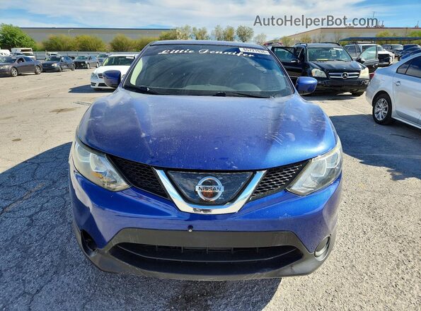 JN1BJ1CP9KW212564 2019 NISSAN ROGUE Синий Вид спереди
