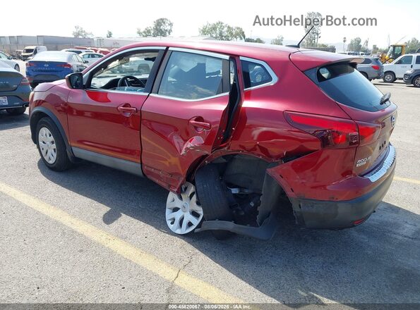 JN1BJ1CP9KW218901 2019 NISSAN ROGUE Burgundy Trasero izquierdo