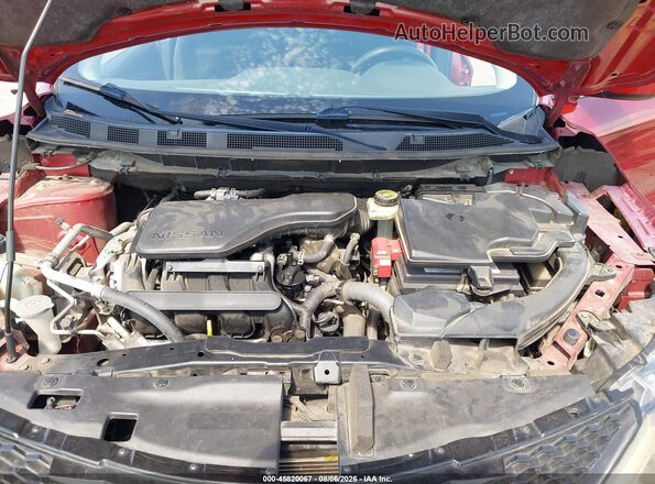 JN1BJ1CP9KW218901 2019 NISSAN ROGUE Burgundy Vista trasera