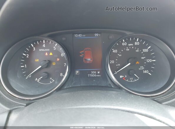 JN1BJ1CP9KW218901 2019 NISSAN ROGUE Burgundy Vista de los asientos traseros