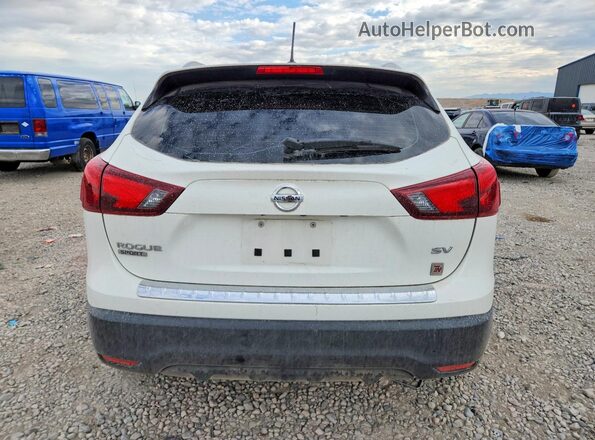 JN1BJ1CPXHW001771 2017 NISSAN ROGUE White Widok z tyłu