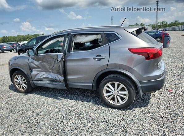 JN1BJ1CPXHW024869 2017 NISSAN ROGUE Silver Задня ліва чверть