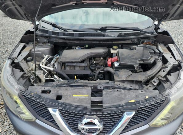 JN1BJ1CPXHW024869 2017 NISSAN ROGUE Silver Вид підкапотного простору