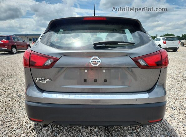 JN1BJ1CPXJW161445 2018 NISSAN ROGUE Silver Widok z tyłu