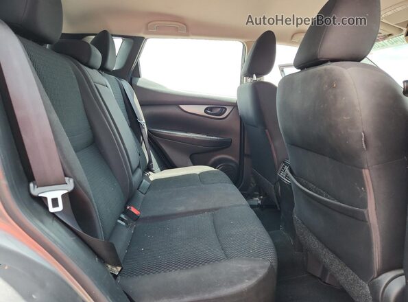 JN1BJ1CPXJW161445 2018 NISSAN ROGUE Silver Widok tylnych siedzeń