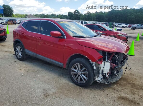 JN1BJ1CPXJW163874 2018 NISSAN ROGUE Красный Передняя правая четверть
