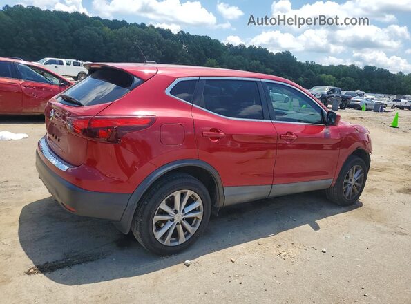 JN1BJ1CPXJW163874 2018 NISSAN ROGUE Красный Задняя правая четверть