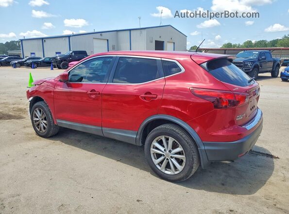 JN1BJ1CPXJW163874 2018 NISSAN ROGUE Красный Задняя левая четверть